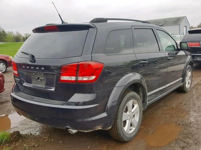 3D4PG1FG1BT516333 - 2011 DODGE JOURNEY MA BLACK photo 4