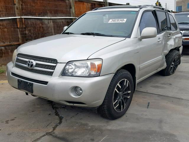 JTEEW21A560003584 - 2006 TOYOTA HIGHLANDER SILVER photo 2