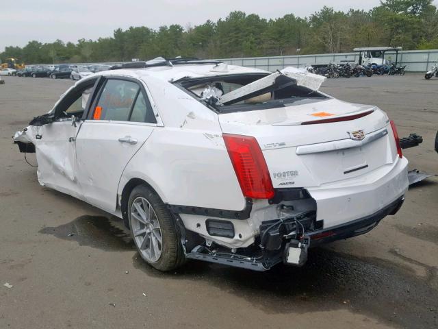 1G6AX5SX4H0183456 - 2017 CADILLAC CTS LUXURY WHITE photo 3