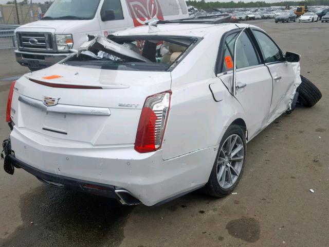 1G6AX5SX4H0183456 - 2017 CADILLAC CTS LUXURY WHITE photo 4