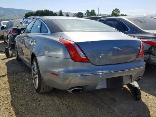 SAJWA1CB7BLV07037 - 2011 JAGUAR XJ BASE SILVER photo 3