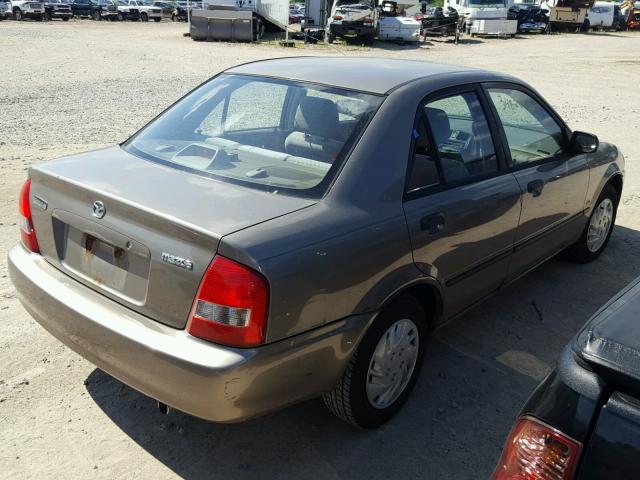 JM1BJ222XY0268503 - 2000 MAZDA PROTEGE DX TAN photo 4