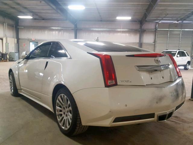 1G6DM1ED7B0168070 - 2011 CADILLAC CTS PERFOR WHITE photo 3