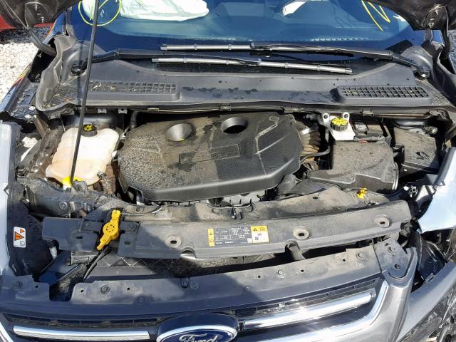 1FMCU9J91FUC25219 - 2015 FORD ESCAPE TIT GRAY photo 7