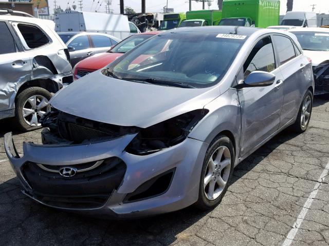 KMHD35LE6DU053468 - 2013 HYUNDAI ELANTRA GT GRAY photo 2