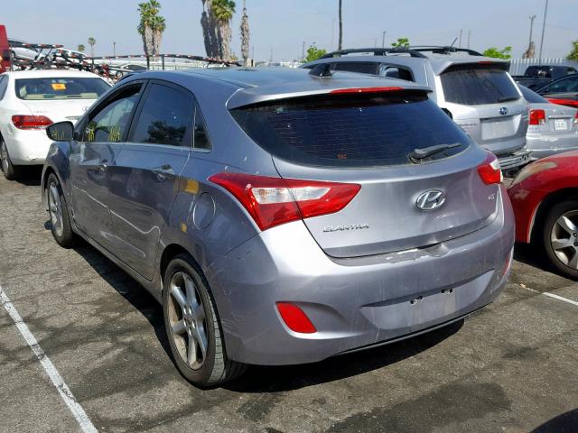 KMHD35LE6DU053468 - 2013 HYUNDAI ELANTRA GT GRAY photo 3