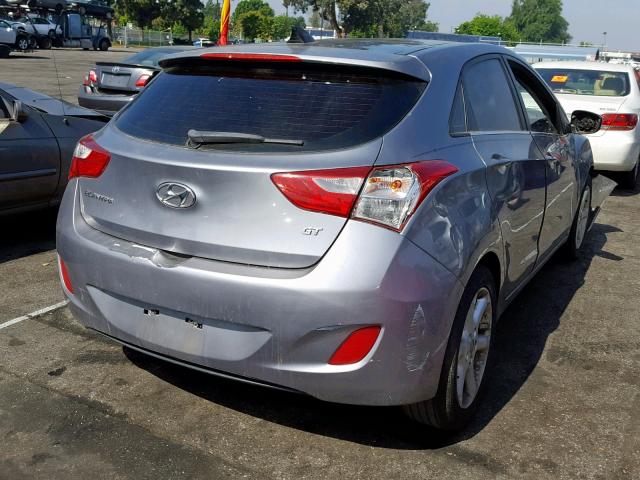 KMHD35LE6DU053468 - 2013 HYUNDAI ELANTRA GT GRAY photo 4