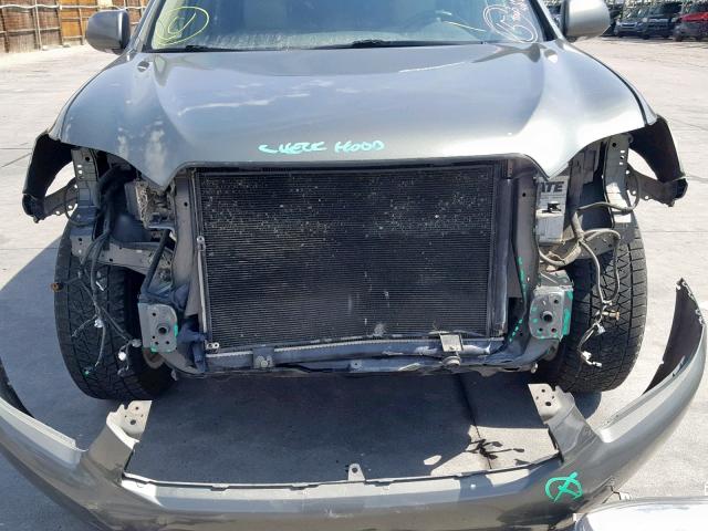 5TDDK3EH2AS028795 - 2010 TOYOTA HIGHLANDER GREEN photo 9