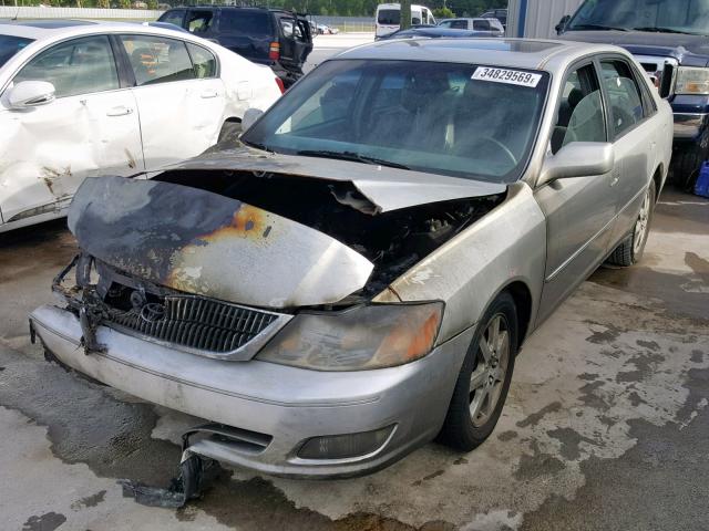 4T1BF28B8YU073237 - 2000 TOYOTA AVALON XL SILVER photo 2