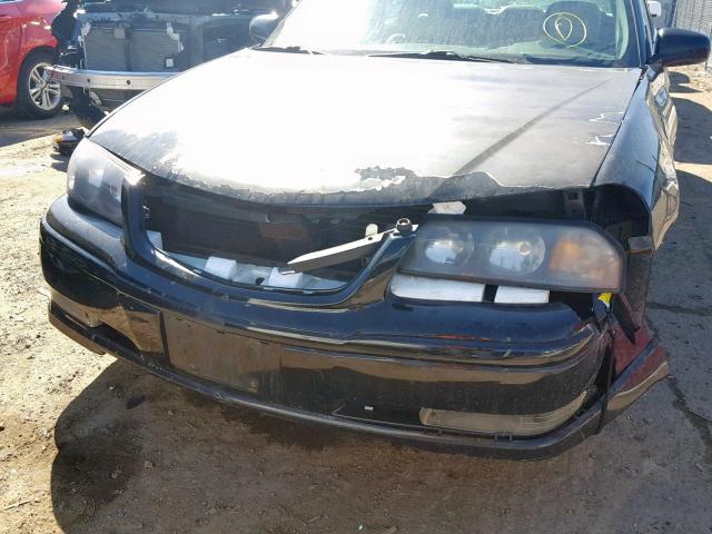 2G1WP551559218221 - 2005 CHEVROLET IMPALA SS BLACK photo 9