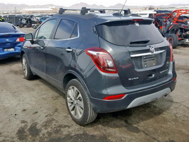 KL4CJASB9JB691656 - 2018 BUICK ENCORE PRE CHARCOAL photo 3