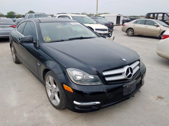 WDDGJ4HB4CF744958 - 2012 MERCEDES-BENZ C 250  photo 1