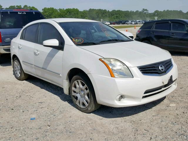 3N1AB6AP7AL649475 - 2010 NISSAN SENTRA 2.0 WHITE photo 1