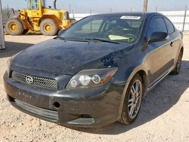 JTKDE3B73A0313049 - 2010 TOYOTA SCION TC შავი ფოტო 2