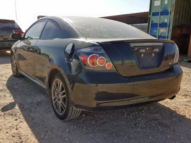 JTKDE3B73A0313049 - 2010 TOYOTA SCION TC შავი ფოტო 3