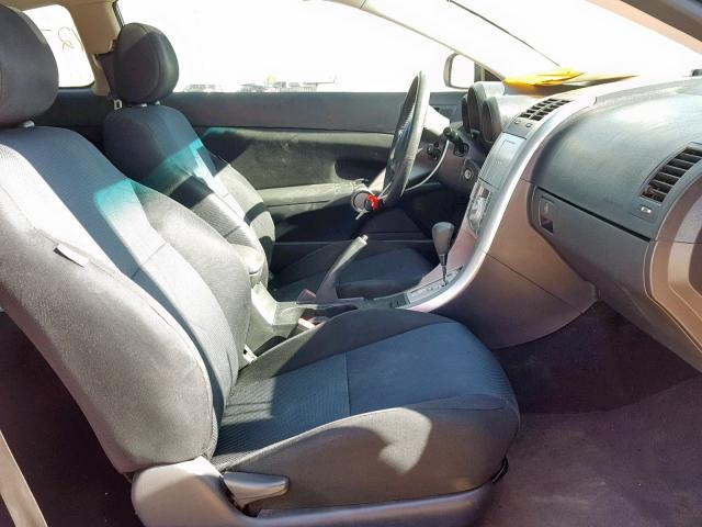 JTKDE3B73A0313049 - 2010 TOYOTA SCION TC შავი ფოტო 5