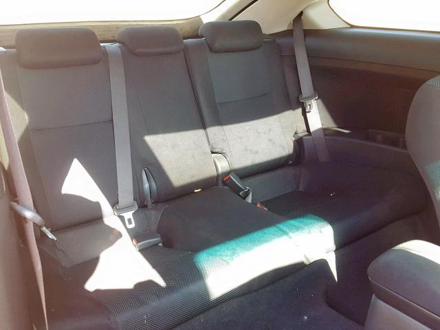 JTKDE3B73A0313049 - 2010 TOYOTA SCION TC შავი ფოტო 6