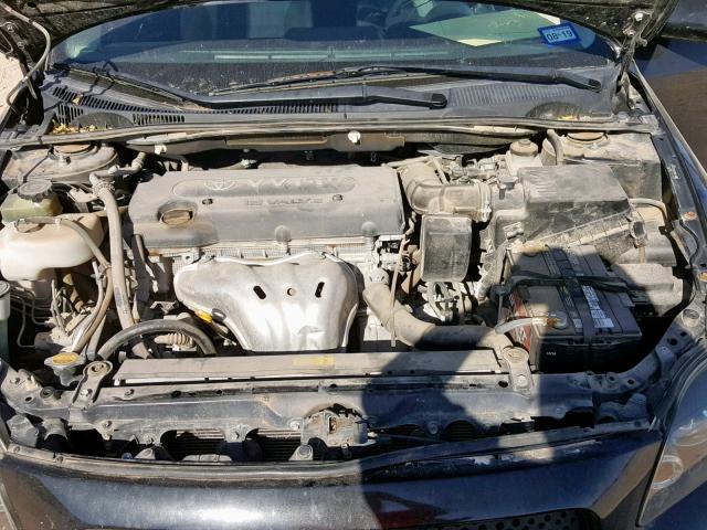 JTKDE3B73A0313049 - 2010 TOYOTA SCION TC შავი ფოტო 7