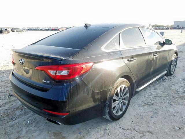 5NPE34AF7FH220836 - 2015 HYUNDAI SONATA SPORT  photo 4