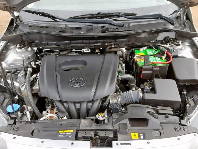 3MYDLBZV0GY112382 - 2016 TOYOTA SCION IA SILVER photo 7