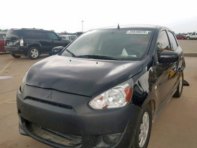 ML32A3HJ9EH003852 - 2014 MITSUBISHI MIRAGE DE BLACK photo 2