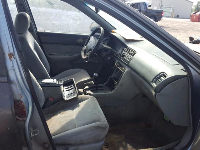 1HGCD5624RA009736 - 1994 HONDA ACCORD DX BLACK photo 5