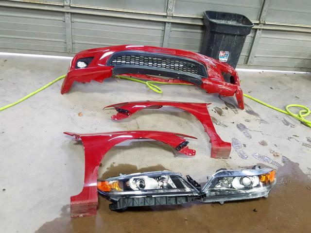 1HGCT1B33EA003219 - 2014 HONDA ACCORD LX- RED photo 9