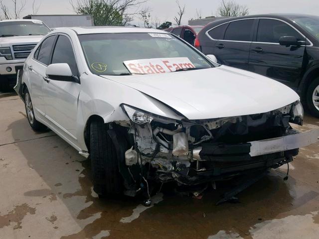 JH4CU2F62DC003428 - 2013 ACURA TSX TECH WHITE photo 1