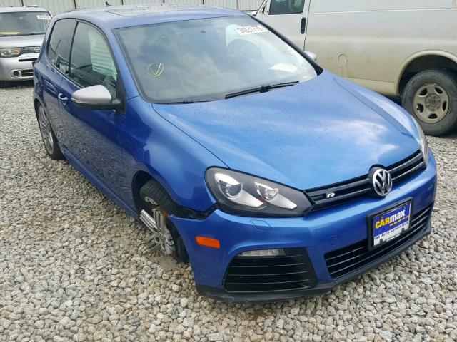 WVWRF7AJ3DW020526 - 2013 VOLKSWAGEN GOLF R BLUE photo 1