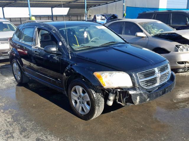 1B3HB48BX7D374453 - 2007 DODGE CALIBER SX BLACK photo 1