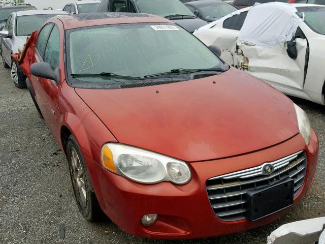 1C3EL56R96N152939 - 2006 CHRYSLER SEBRING TO RED photo 1