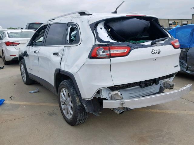 1C4PJLCB2HW666893 - 2017 JEEP CHEROKEE L WHITE photo 3