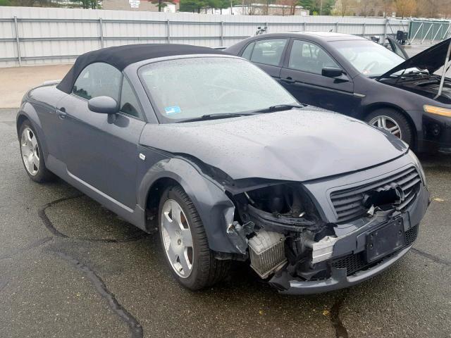 TRUUT28N111002586 - 2001 AUDI TT QUATTRO GRAY photo 1