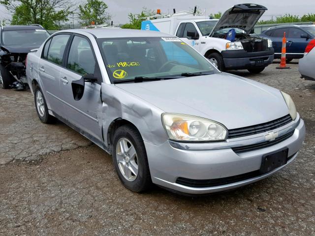 1G1ZT548X4F198206 - 2004 CHEVROLET MALIBU LS SILVER photo 1