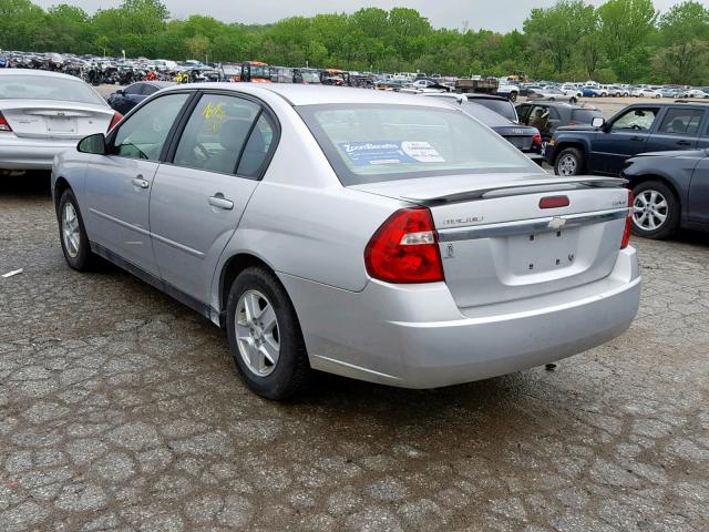 1G1ZT548X4F198206 - 2004 CHEVROLET MALIBU LS SILVER photo 3