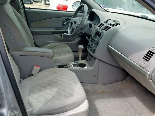 1G1ZT548X4F198206 - 2004 CHEVROLET MALIBU LS SILVER photo 5