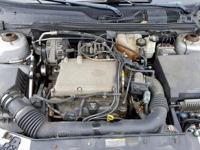 1G1ZT548X4F198206 - 2004 CHEVROLET MALIBU LS SILVER photo 7