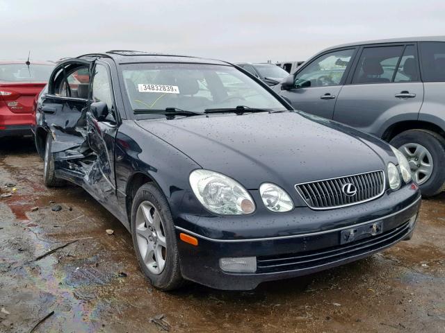 JT8BD69S610135505 - 2001 LEXUS GS 300 BLACK photo 1