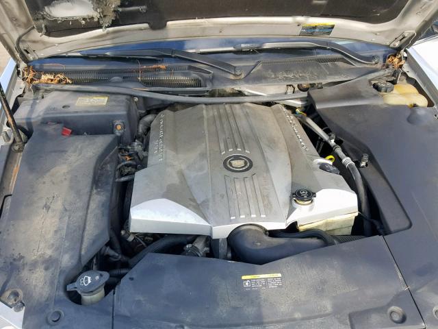 1G6DC67A150143592 - 2005 CADILLAC STS SILVER photo 7