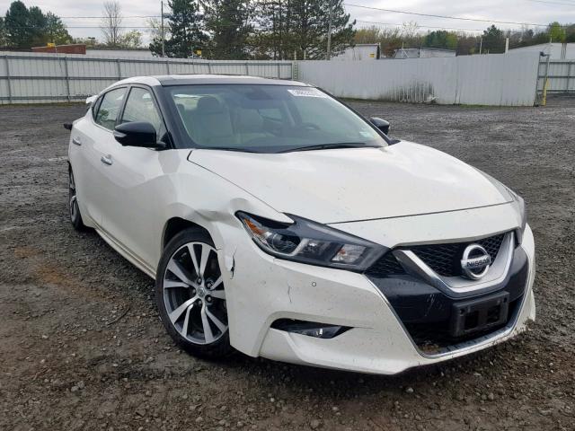 1N4AA6AP7HC365081 - 2017 NISSAN MAXIMA 3.5 WHITE photo 1