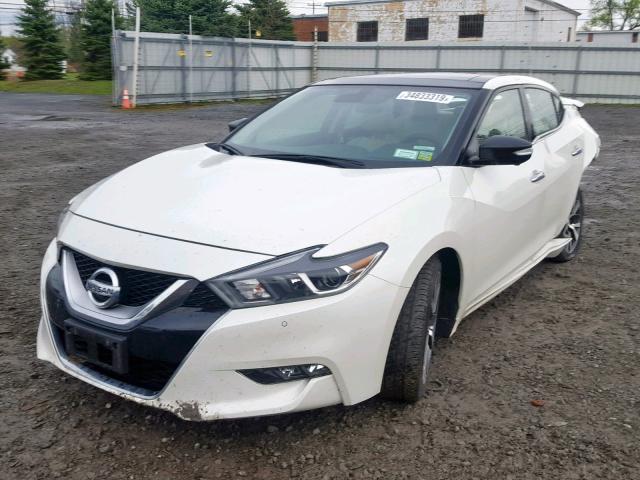 1N4AA6AP7HC365081 - 2017 NISSAN MAXIMA 3.5 WHITE photo 2