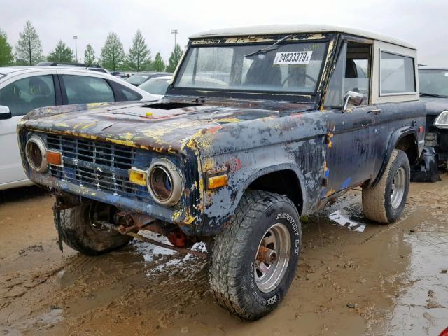 U15GLH51748 - 1970 FORD BRONCO BLUE photo 10