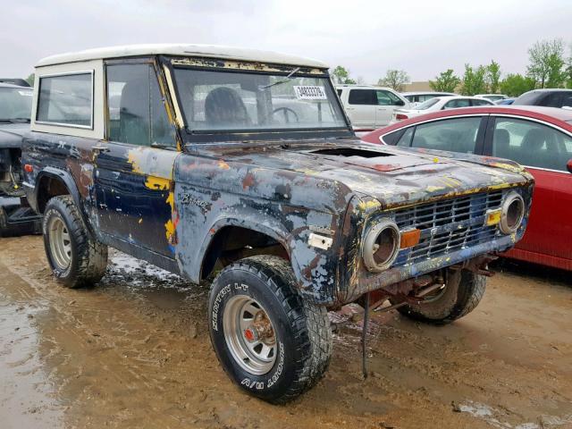 U15GLH51748 - 1970 FORD BRONCO BLUE photo 9