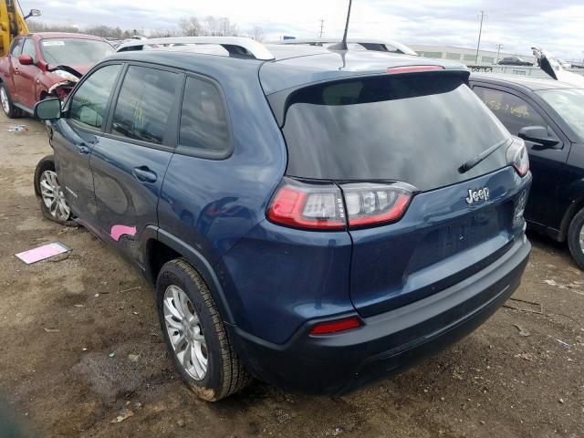 1C4PJLCB0LD552153 - 2020 JEEP CHEROKEE LATITUDE  photo 3