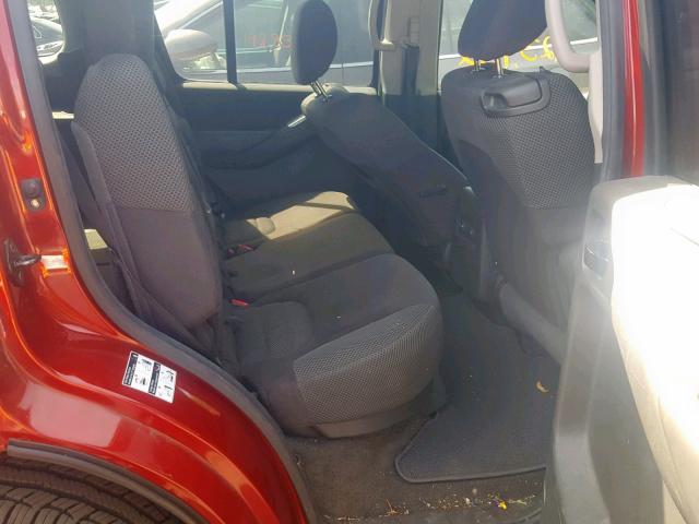 5N1AR1NB1CC635821 - 2012 NISSAN PATHFINDER RED photo 6