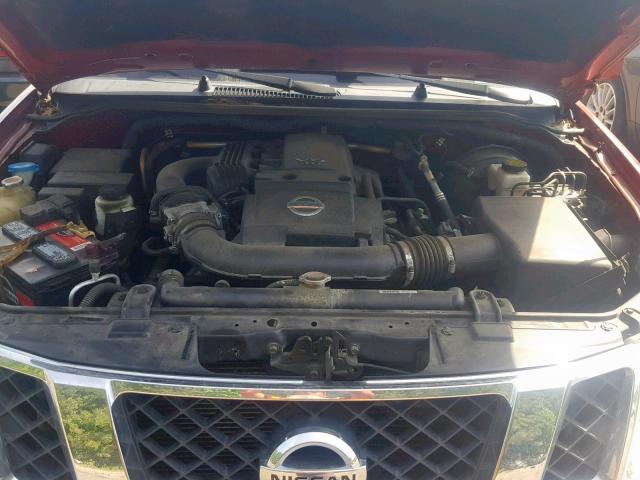 5N1AR1NB1CC635821 - 2012 NISSAN PATHFINDER RED photo 7