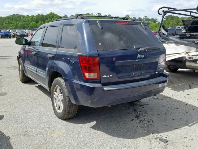 1J4HR48N75C711467 - 2005 JEEP GRAND CHER BLUE photo 3