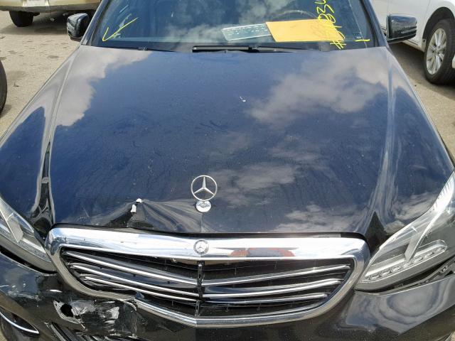 WDDHF5KB5EA790173 - 2014 MERCEDES-BENZ E 350 BLACK photo 7