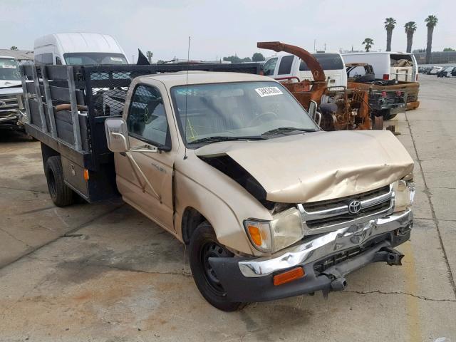 4TANL42N3WZ020658 - 1998 TOYOTA TACOMA BEIGE photo 1