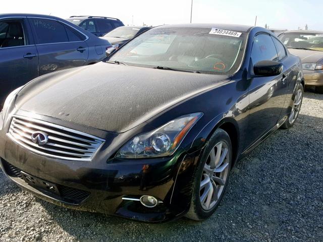 JN1CV6EK2BM211937 - 2011 INFINITI G37 BASE BLACK photo 2